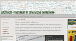 Desktop Screenshot of plattsatt.de